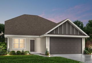 New construction Single-Family house 1112 Timur Trace, Seguin, TX 78155 Cortona- photo
