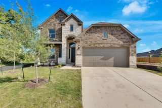 New construction Single-Family house 2441 Trl Ambling, Georgetown, TX 78628 Premier Series - Hickory- photo 1