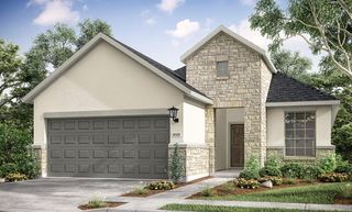 New construction Single-Family house 3220 Drago Dr, Round Rock, TX 78665 Sablewood- photo 1