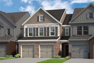 New construction Townhouse house 1151 Park Center Circle, Austell, GA 30168 Dylan II - photo