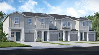 New construction Townhouse house 7613 Stone Creek Trail, Kissimmee, FL 34747 Camellia- photo 1