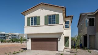 New construction Single-Family house 9349 E. Sebring Ave, Mesa, AZ 85212 Chartreuse- photo