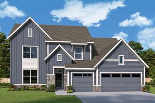 New construction Single-Family house 238 Wild Ginger Bend, Woodstock, GA 30188 The Worthdale- photo 1