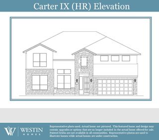 New construction Single-Family house 7620 Becasseau Drive, Spicewood, TX 78669 The Carter IX- photo 1