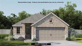 New construction Single-Family house 146 Palo Duro Bend, Rhome, TX 76078 Design 1743W- photo 1