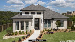 New construction Single-Family house 24202 Downhill Lie, San Antonio, TX 78261 Design 2373H- photo