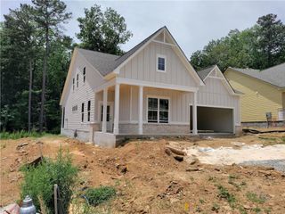 New construction Single-Family house 1104 Cooks Farm Way, Woodstock, GA 30189 Ridgewood- photo
