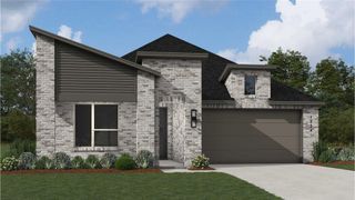 New construction Single-Family house 606 Billowing Way, Kyle, TX 78640 Picasso Plan- photo 1