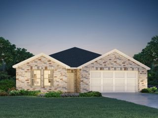 New construction Single-Family house 144 Greenspire Lane, Hutto, TX 78634 The Henderson (C404)- photo 1