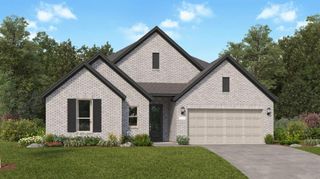 New construction Single-Family house 2322 Peach Oak Crossing, Manvel, TX 77578 Glenbrook II- photo 1