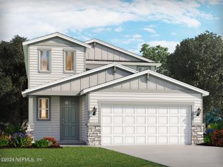 New construction Single-Family house 3569 Bella Sera Lane, Green Cove Springs, FL 32043 Yellowstone- photo