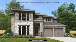 New construction Single-Family house 8914 Turtle Grass Drive, Cypress, TX 77433 Design 3299W- photo 1