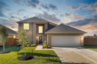 New construction Single-Family house 3024 Sorrento Hill Drive, Katy, TX 77493 The Kempton- photo 1