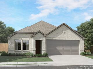 New construction Single-Family house 12918 Lusi Lane, San Antonio, TX 78245 The Hughes (841)- photo 1