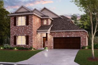 New construction Single-Family house 7513 Poplar Drive, Argyle, TX 76226 Livingston - 40' Smart Series- photo