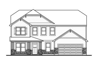New construction Single-Family house 258 Sugar Hill Road, Troutman, NC 28166 Albright- photo 1