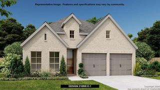 New construction Single-Family house 12537 Liberty Hill, San Antonio, TX 78253 Design 2169W- photo