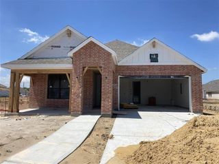 New construction Single-Family house 12331 Palmetto Drive, Mont Belvieu, TX 77523 Monet Plan- photo 1