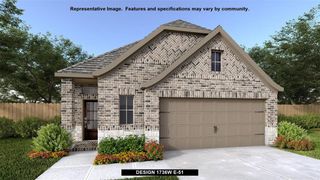 New construction Single-Family house 27115 Butterfly Mint Lane, Hockley, TX 77447 Design 1736W- photo 1
