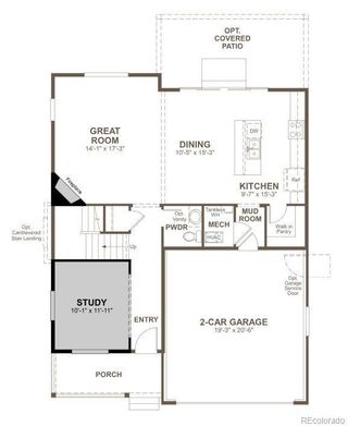 New construction Single-Family house 24534 E 37Th Avenue, Aurora, CO 80019 Lapis- photo