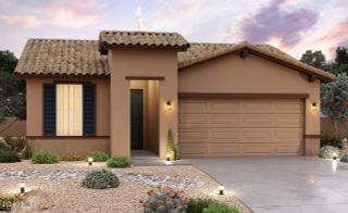 New construction Single-Family house 21571 West Papago Street, Buckeye, AZ 85326 Castillo Series - Larkspur- photo