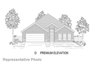 New construction Single-Family house 1855 Overcup Court, Waxahachie, TX 75165 Woodford 2F- photo 1