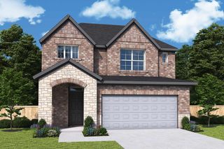 New construction Single-Family house 16322 Verbena Glen Drive, Hockley, TX 77447 The Bisson- photo 1