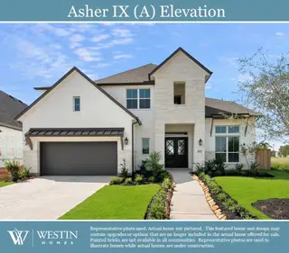 New construction Single-Family house 203 Butterfly Orchid Court, Willis, TX 77318 The Asher IX- photo