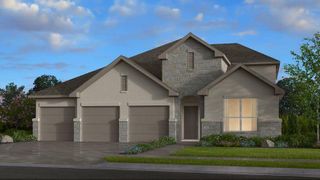 New construction Single-Family house 657 Jackson River Loop, Kyle, TX 78640 Chrysolite- photo