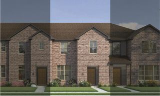 New construction Townhouse house 210 Territory Trail, Fort Worth, TX 76120 Travis 4B4 A- photo 1