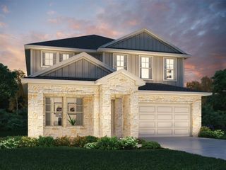 New construction Single-Family house 152 El Capitan Loop, Dripping Springs, TX 78620 The Reynolds (890)- photo 1