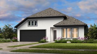 New construction Single-Family house 21615 Laggan Cliff Lane, Cypress, TX 77433 Chambray- photo 1