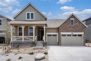 New construction Single-Family house 3882 Doubletrack Lane, Castle Rock, CO 80108 Somerton- photo