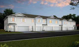 New construction Townhouse house 881 Ne Trailside Run, Port Saint Lucie, FL 34983 Warner II- photo