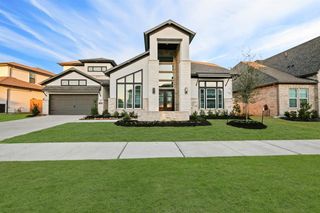 New construction Single-Family house 11306 Flying Admiral Drive, Cypress, TX 77433 Venetian- photo 1