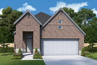 New construction Single-Family house 27114 Butterfly Mint Lane, Hockley, TX 77447 The Creedmont- photo