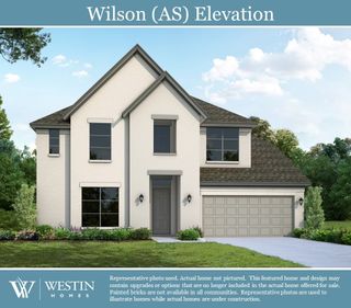 New construction Single-Family house 1317 Rodeo Ridge Drive, Georgetown, TX 78628 The Wilson- photo