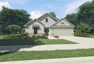 New construction Single-Family house 215 Gullivers Dr, Elgin, TX 78621 Heisman | Trinity Ranch- photo 1