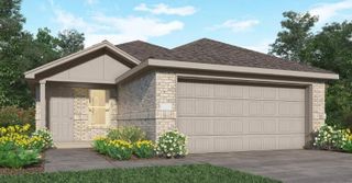 New construction Single-Family house 17926 Becker Landing Drive, Hockley, TX 77447 Camellia II- photo 1