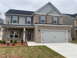 New construction Single-Family house 3139 Dowsing Lane, Powder Springs, GA 30127 Axley- photo