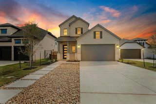 New construction Single-Family house 237 Dycus Bnd, Liberty Hill, TX 78642 Everett Plan- photo 1