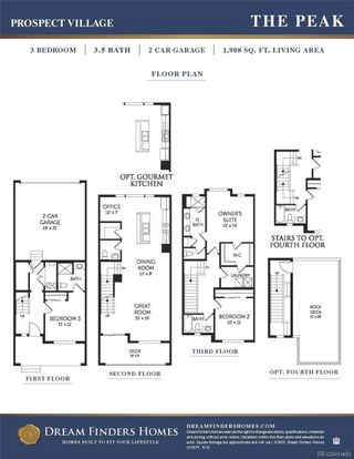 New construction Townhouse house 9657 Browns Peak Circle, Littleton, CO 80125 - photo