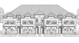 New construction Townhouse house 8113 Legacy Oak Drive, McKinney, TX 75071 559h Plan- photo