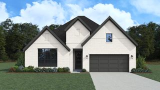 New construction Single-Family house 16270 Blue Mistflower Lane, Hockley, TX 77447 Spicewood- photo