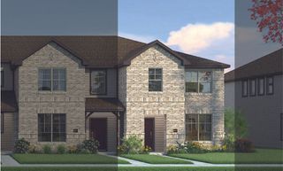 New construction Townhouse house 2738 Mariposa Creek Drive, Rosharon, TX 77583 Houston 5B5 A- photo