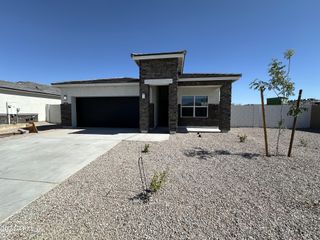 New construction Single-Family house 15657 W Desert Hollow Drive, Surprise, AZ 85387 Pelican- photo