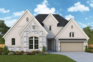 New construction Single-Family house 427 Paintbrush Meadows, Willis, TX 77318 The Bluffstone- photo