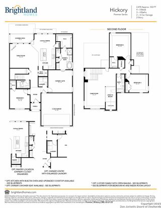 New construction Single-Family house 6807 Hallie Loop, Schertz, TX 78154 Premier Series - Hickory- photo 1