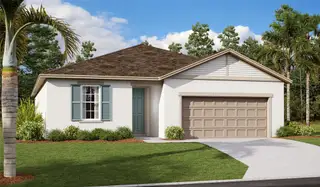 New construction Single-Family house 180 Hilltop Bloom Loop, Haines City, FL 33844 Slate- photo 1