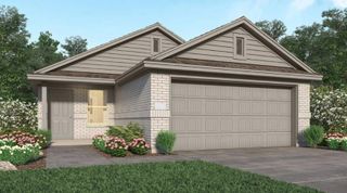 New construction Single-Family house 14733 South Ascot Bend Circle, Conroe, TX 77306 Camellia II- photo